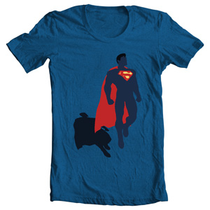 تی شرت سوپرمن طرح superman logo
