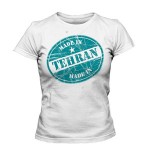 خرید تی شرت تهران طرح زیبای made in tehran