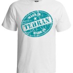 تی شرت تهران طرح زیبای made in tehran