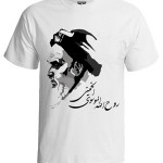 تی شرت طرح روح الله موسوی خمینی
