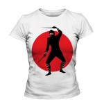 تی شرت نینجا طرح ninja warrior