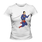 تی شرت بازی طرح superhero