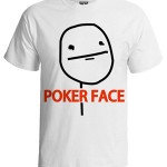 تی شرت طرح poker face