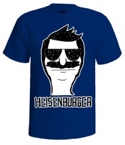 تی شرت شخصیت طرح heisenberg