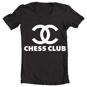 تیشرت شطرنج طرح chess club
