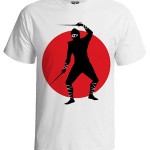 تی شرت نینجا طرح ninja warrior