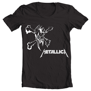 تی شرت های متالیکا metallica skull logos