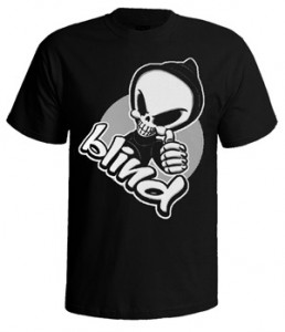تی شرت بلیند گاردین طرح blind skate logo