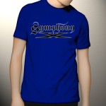 تی شرت طرح symphony x logo