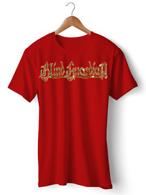 تی شرت متال طرح blind guardian band logo