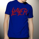 تی شرت متال طرح گروه slayer