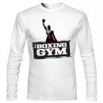 تی شرت آستین بلند بدنسازی boxing gym