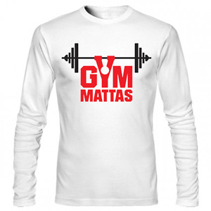 تی شرت آستین بلند ورزشی gym mattas