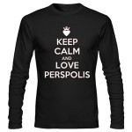تی شرت آستین بلند love perspolis