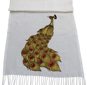 شال طاووس طرح Peacock