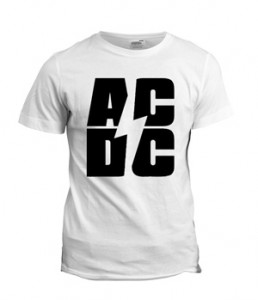 تی شرت متال گروه AC/DC