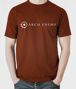 تی شرت arch enemy band logo