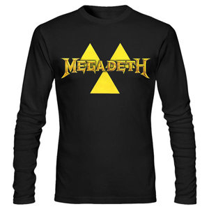 تی شرت طرح متال megadeth logo