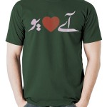 تی شرت عشق طرح اختصاصی لاو