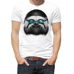 تی شرت حیوانات Sloth DJ