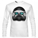 تی شرت آستین بلند حیوانات Sloth DJ