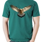 تی شرت حیوانات سه بعدی طرح Eagle