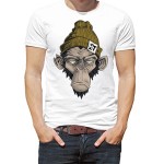 تیشرت گرافیکی حیوانات طرح cool monkey