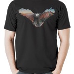 تی شرت طرح عقاب eagle