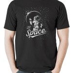 تی شرت هوا فضا طرح space