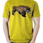 تی شرت حیوانات طرح خرس bear