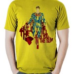 تی شرت superman طرح man of steel
