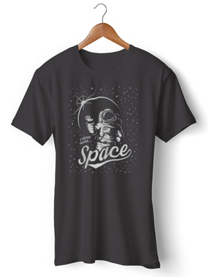 تی شرت هوا فضا طرح space