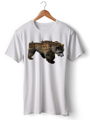 تی شرت حیوانات طرح خرس bear