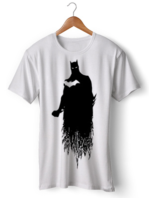تی شرت batman طرح minimalist