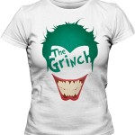 تی شرت زنانه جوکر طرح grinch