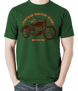 تیشرت موتور سواری vintage motor club