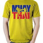 تیشرت موی تای muay thai logo