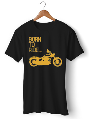 تیشرت موتور سواری born to ride